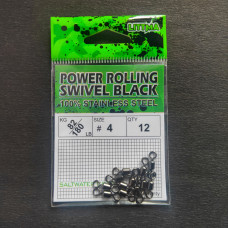 LITTMA POWER ROLLING SWIVEL BLACK